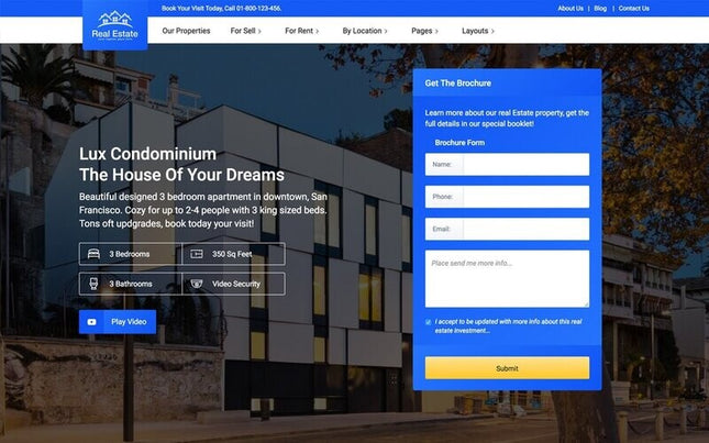 Landing Page Design Service