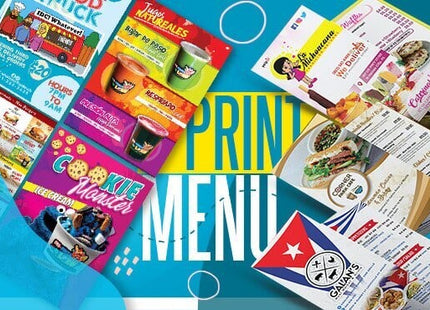 Menu Design Service