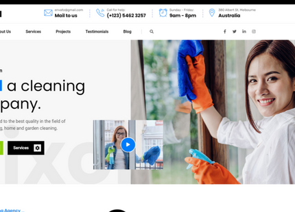 Service Business Website
