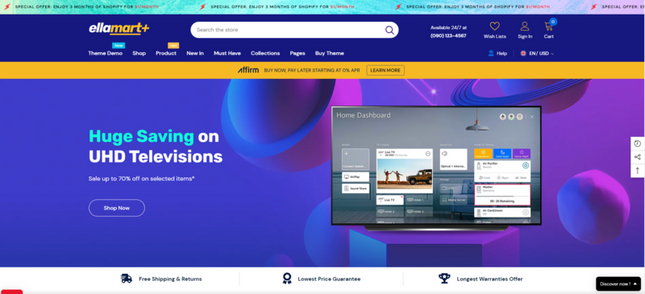 Ecommerce Website Design Service