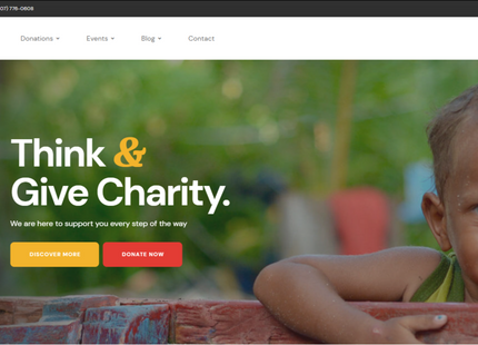 Nonprofit and Charity Website Design Service