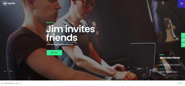 Event Website Design