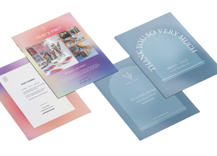 Packaging Insert Cards