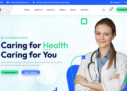 Healthcare Website Design Service