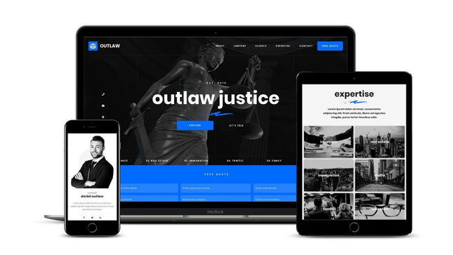 Legal Services Website Design