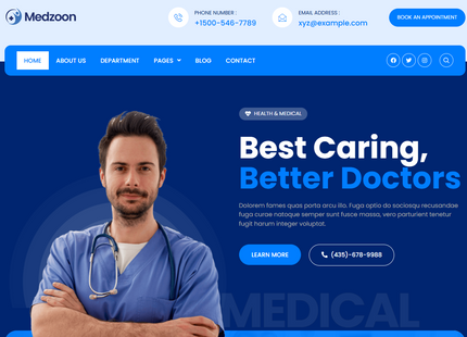 Service Business Website Design