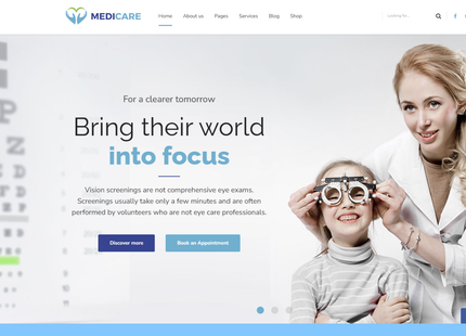 Healthcare Website Design
