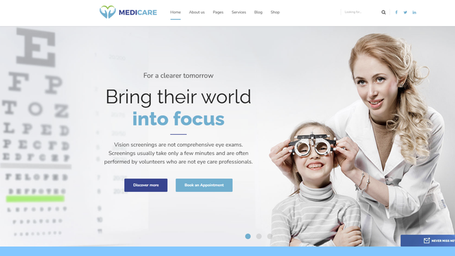Healthcare Website Design