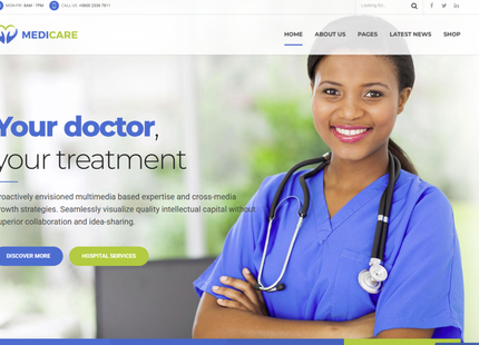 Healthcare Website Design