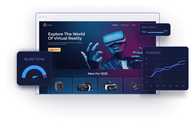 <h1>E-commerce Websites & Funnels</h1>