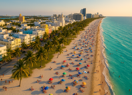 Drone Footage south beach